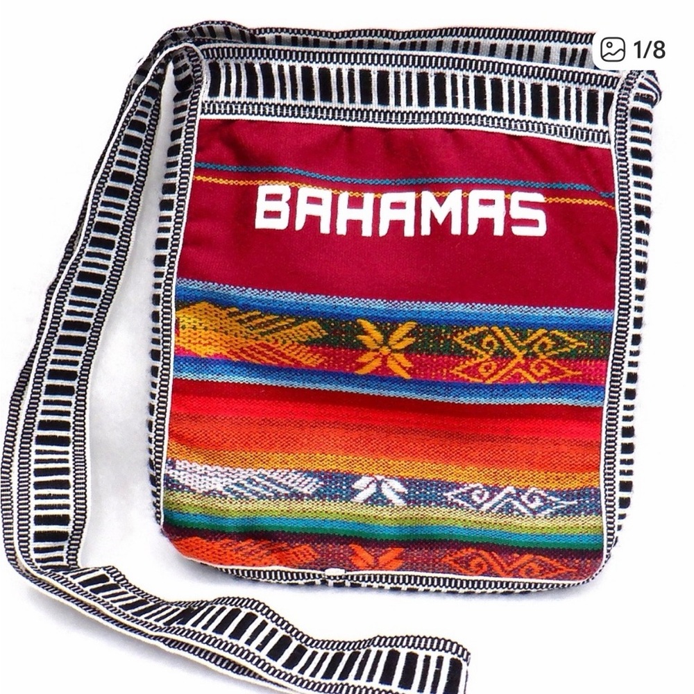 BAHAMAS Crossbody Vibrant Purse NEW